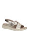 Leather Women's Anatomic Gold Sandals