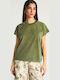 Women's Khaki T-shirt