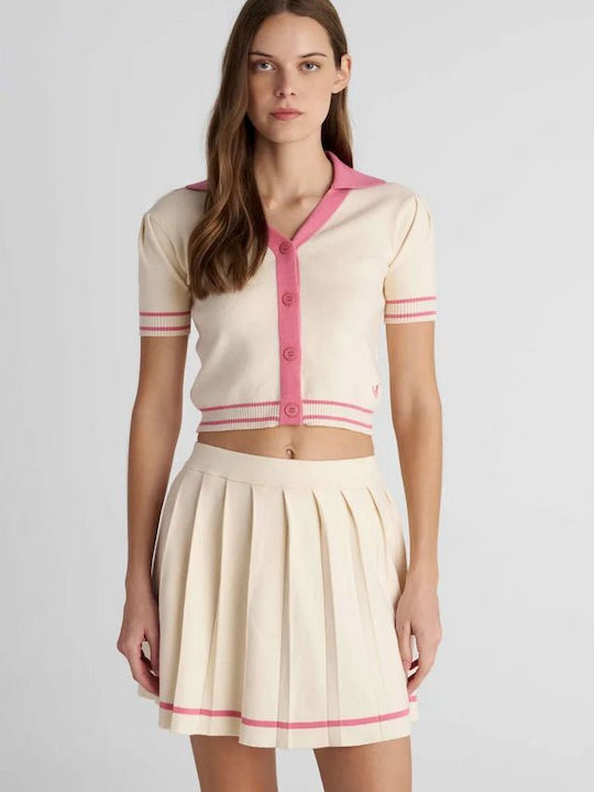 SugarFree Φούστα Παραλίας Off White