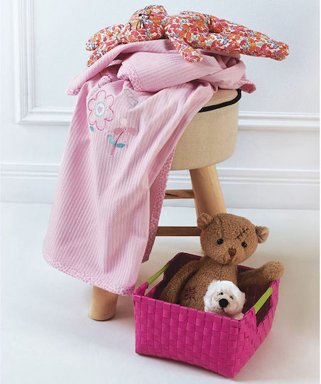 Kentia Baby Blanket Nursery Swaddling Waffle White 75x100cm