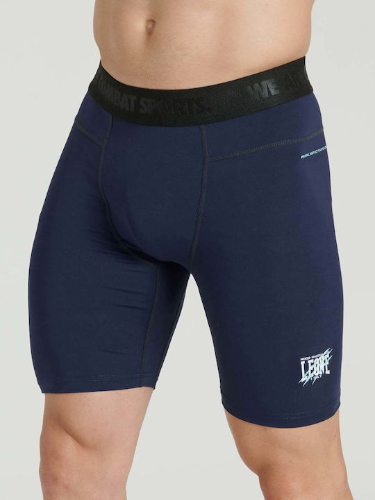 Leone 1947 AB929 MMA-Shorts Blau