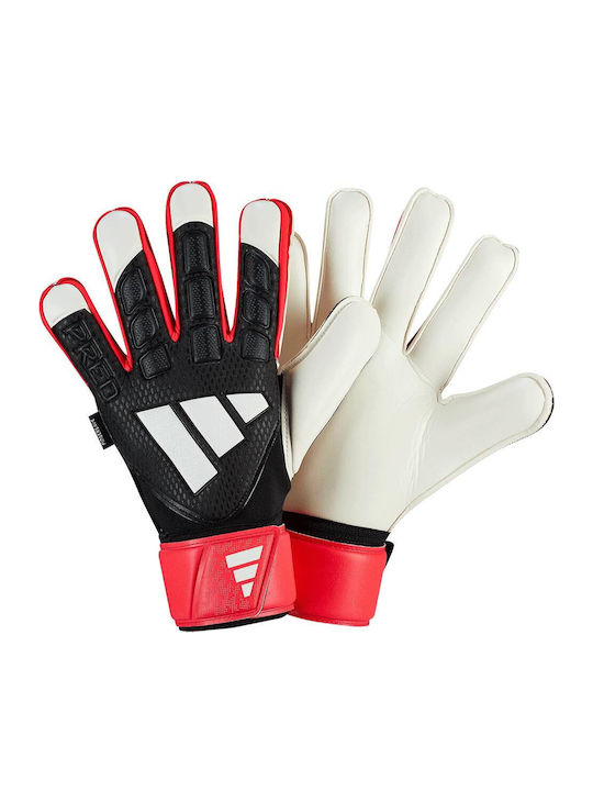 adidas Predator Match Fingersave Γάντια Τερματοφύλακα Παιδικά Μαύρα