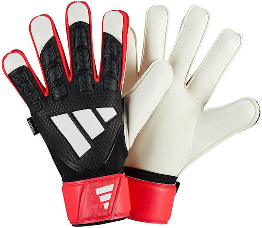 adidas Predator Match Fingersave Mănuși de Portar pentru Copii Negre