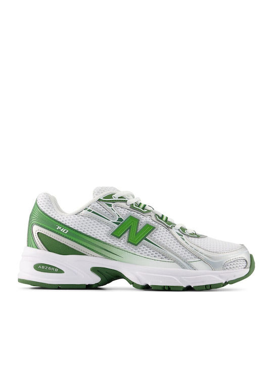 New Balance 740 Ανδρικά Sneakers Λευκά