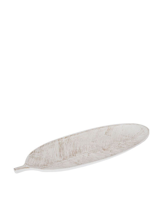 Iliadis Διακοσμητικός Δίσκος Ξύλινος Οβάλ 41x15x3cm