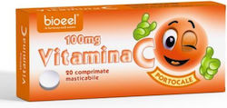 Bioeel Vitamina C 100mg Portocale 20 Comprimate