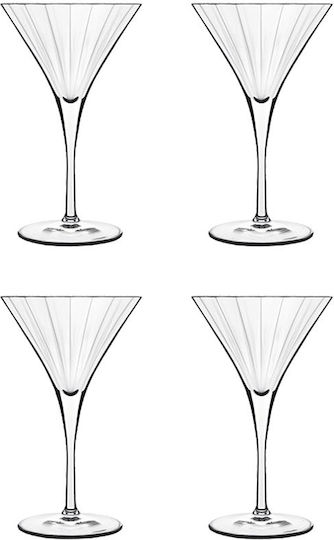 Luigi Bormioli Bach Set Cocktail/Drinking Glass Goblets Glass 260ml 4 Pieces