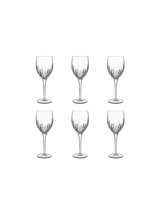 Luigi Bormioli Incanto Set Pahare pentru Vin Alb din Sticlă cu Picior 390ml 6 Bucăți
