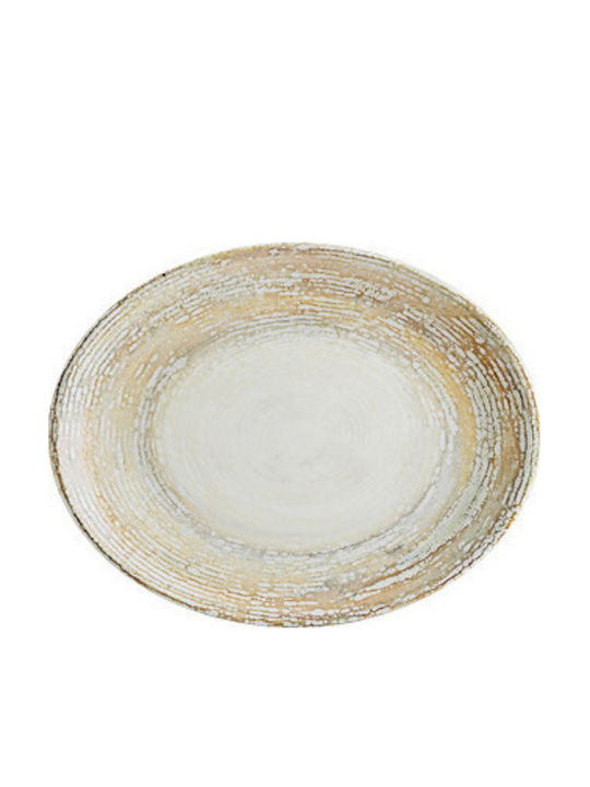 Bonna Patera Platou De Servire Oval Din Porțelan Violet 36x28cm