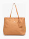 Monogram Women's Tote Handbag Brown