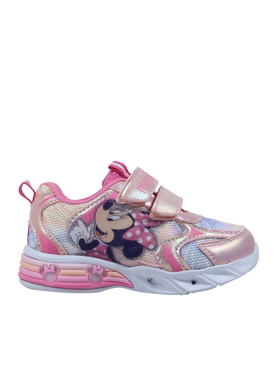 Disney Minnie Kinder Sneaker mit Lichtern Rosa Disney Minnie Kinder Sneaker mit Lichtern Rosa