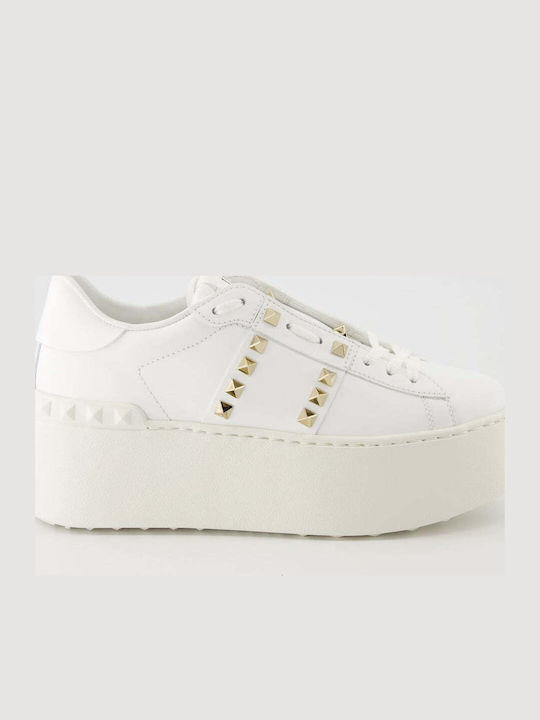 Women's Flatforms Sneakers White