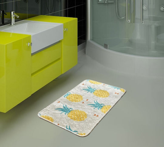 Lenjerii Deosebite Rutschfestes Badematte Pineapple Djt 40x60cm