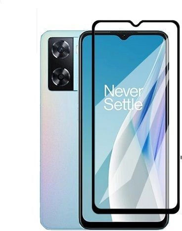 0.33mm Full Glue Full Face Tempered Glass Black (OnePlus Nord N20 SE)