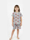 Babydom Kids Summer Gray Pajamas