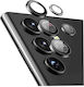 Camera Protection Tempered Glass Black for Samsung Galaxy S23 Ultra S24 Ultra