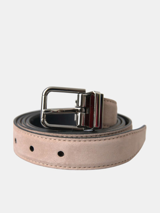 Dolce & Gabbana Men's Belt Leather Beige