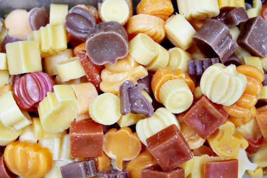 Wax Melt Σόγιας Συσκευασία Κιλού Άρωμα Μελομακάρονο