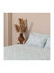 White Fabric Blissy Σετ Σεντόνια Μονά 160x250εκ. Πράσινο (3τμχ)