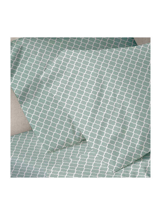 White Fabric Comfy Module Cearceafuri De Pat Du...