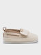 Kids Espadrilles with Hoop & Loop Closure Gold
