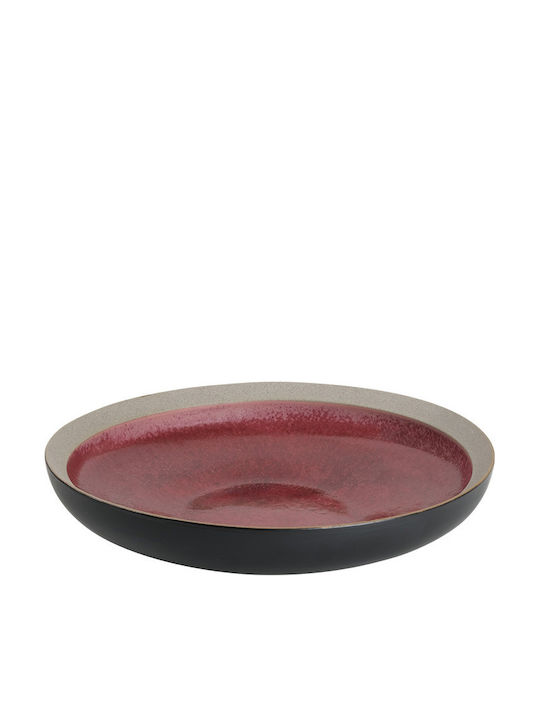 Espiel Espiel Deep Serving Plate Red with Diameter 20cm