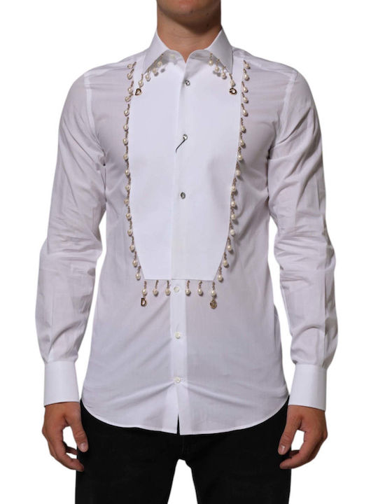 Dolce & Gabbana Риза Slim Fit Gold Dolce & Gabbana Риза Slim Fit Gold
