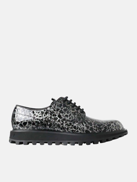Dolce & Gabbana Δερμάτινα Ανδρικά Casual Παπούτσια Μαύρα