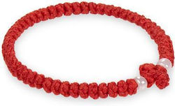 Handmade Red Prayer Beads 33 Prayer Knots