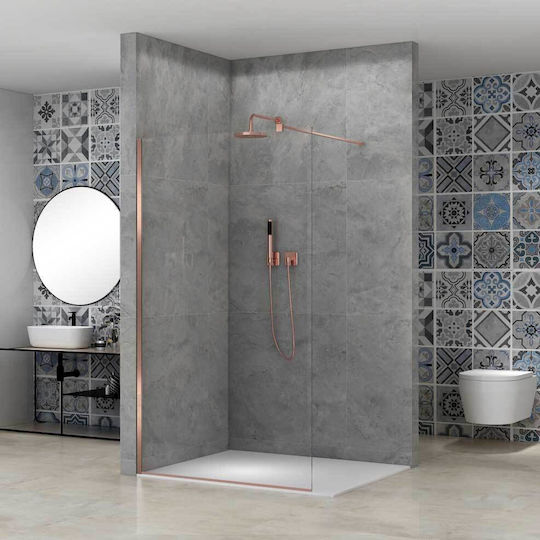 Aquarelle Wic Σταθερό Πλαϊνό Ντουζιέρας Clear Glass Aquarelle Wic Σταθερό Πλαϊνό Ντουζιέρας Clear Glass