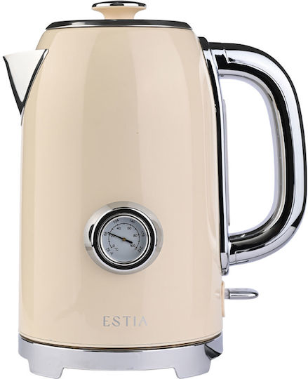 Estia Retro Epoque Kettle 1.7lt 2200W Beige