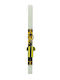 Easter Candle Round Yellow