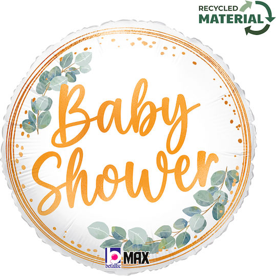 Balloon Baby Shower Eucalyptus 45cm