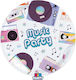 Γλυκού Music Πιάτο για Party 6τμχ
