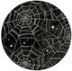 Spider Web Partyplatte für Halloween 8 Stück