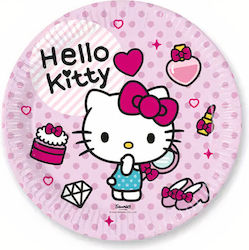 Hello Kitty Плоча за Парти 8 Бройки Hello Kitty Плоча за Парти 8 Бройки