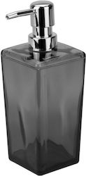Soap Dispenser 7x9xh20cm Transparent Black Soap Dispenser 7x9xh20cm Transparent Black