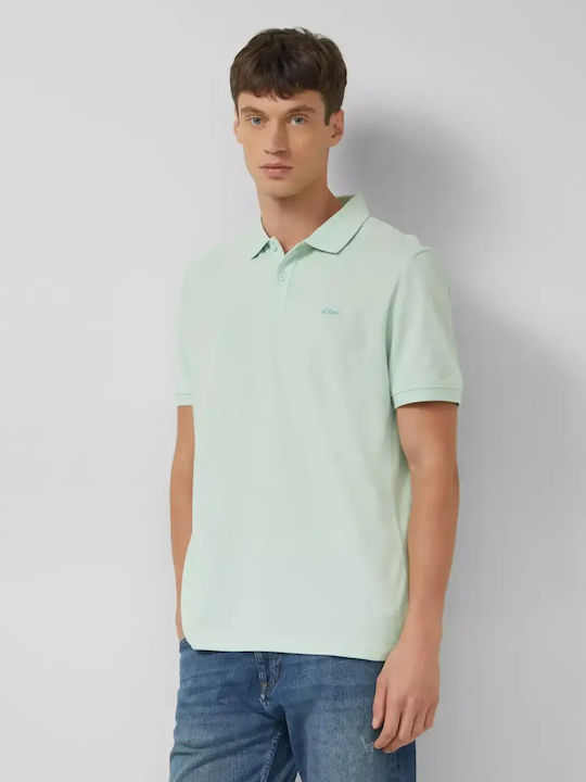 Polo Herrenbluse Hellgrün