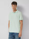 Polo Herrenbluse Hellgrün
