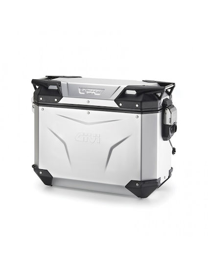 Givi Trekker Outback Monokey Motorcycle Side Case Right Aluminum 37lt in Black Colour