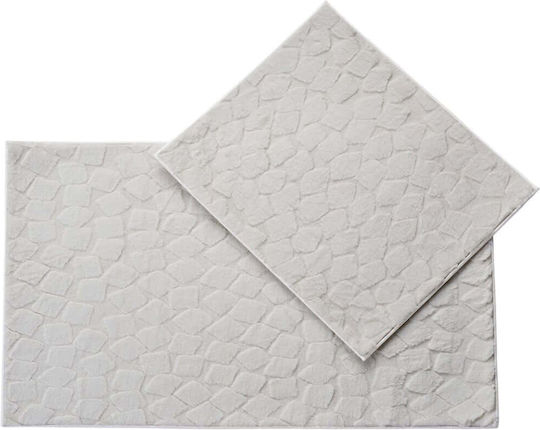 L'Εssentiel Maison Set Covoare De Baie Rabbit 925WTN1701 Gri 60x100cm 2 Bucăți