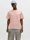 Tricou Cu Guler Rotund Peach Melba