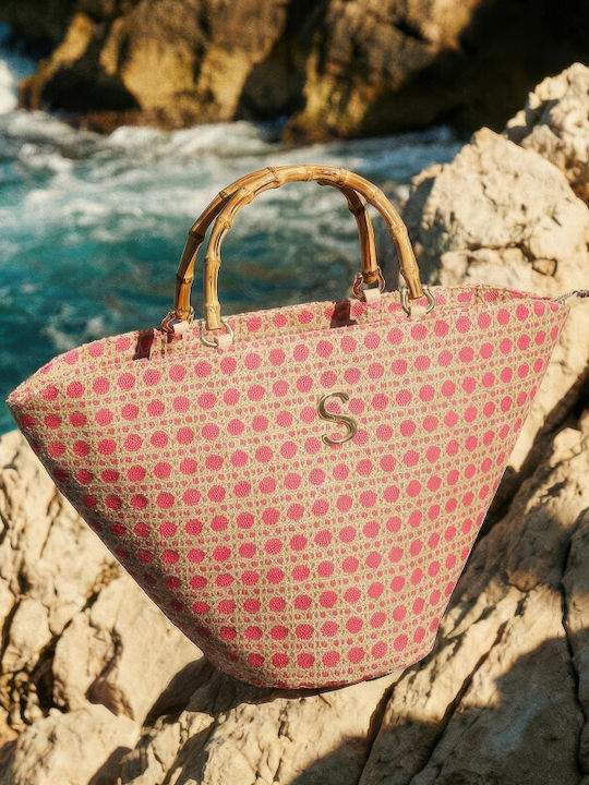 Sorena Handmade Coralina Geantă De Mână Fuchsia...