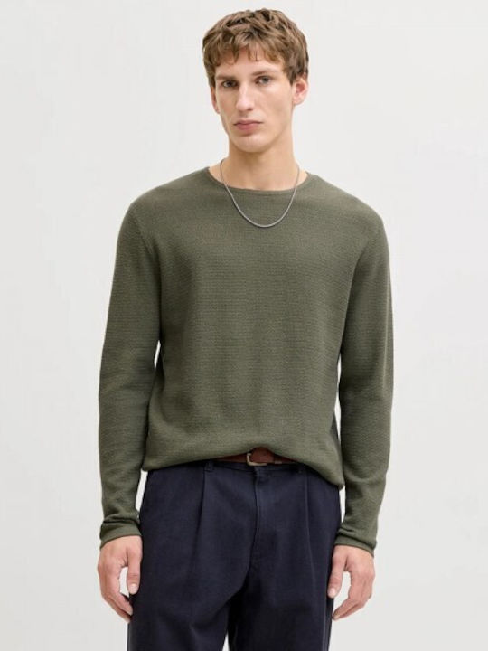 Jack & Jones Crew Neck Blouse Dusty Olive