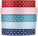 40813-10 Satinkordel Polka Dot (Verschiedene De...