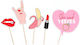 Photobooth Props “she Said Yes!” 5 Τεμ