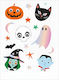 Σετ Αυτοκόλλητα Halloween