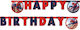Banner "happy Birthday" Spiderman