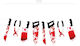Bloody Knives Garland 3 Meters