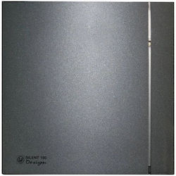 S&P Silent Design 100cz Стенен Вентилатор За Ба...